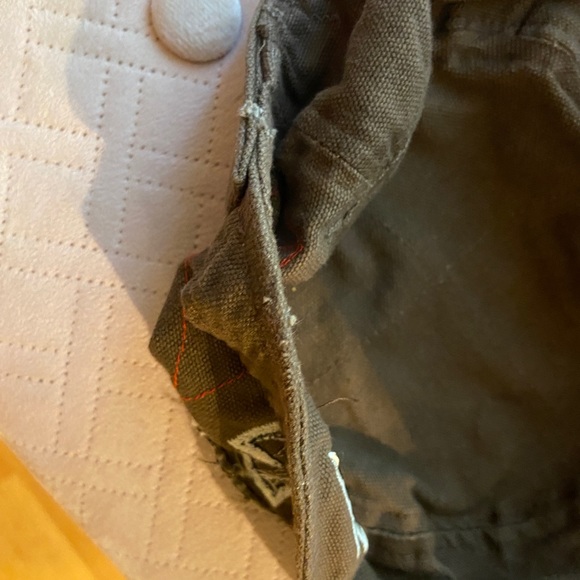 80’s Breton military style brown cotton hat - Picture 3 of 10